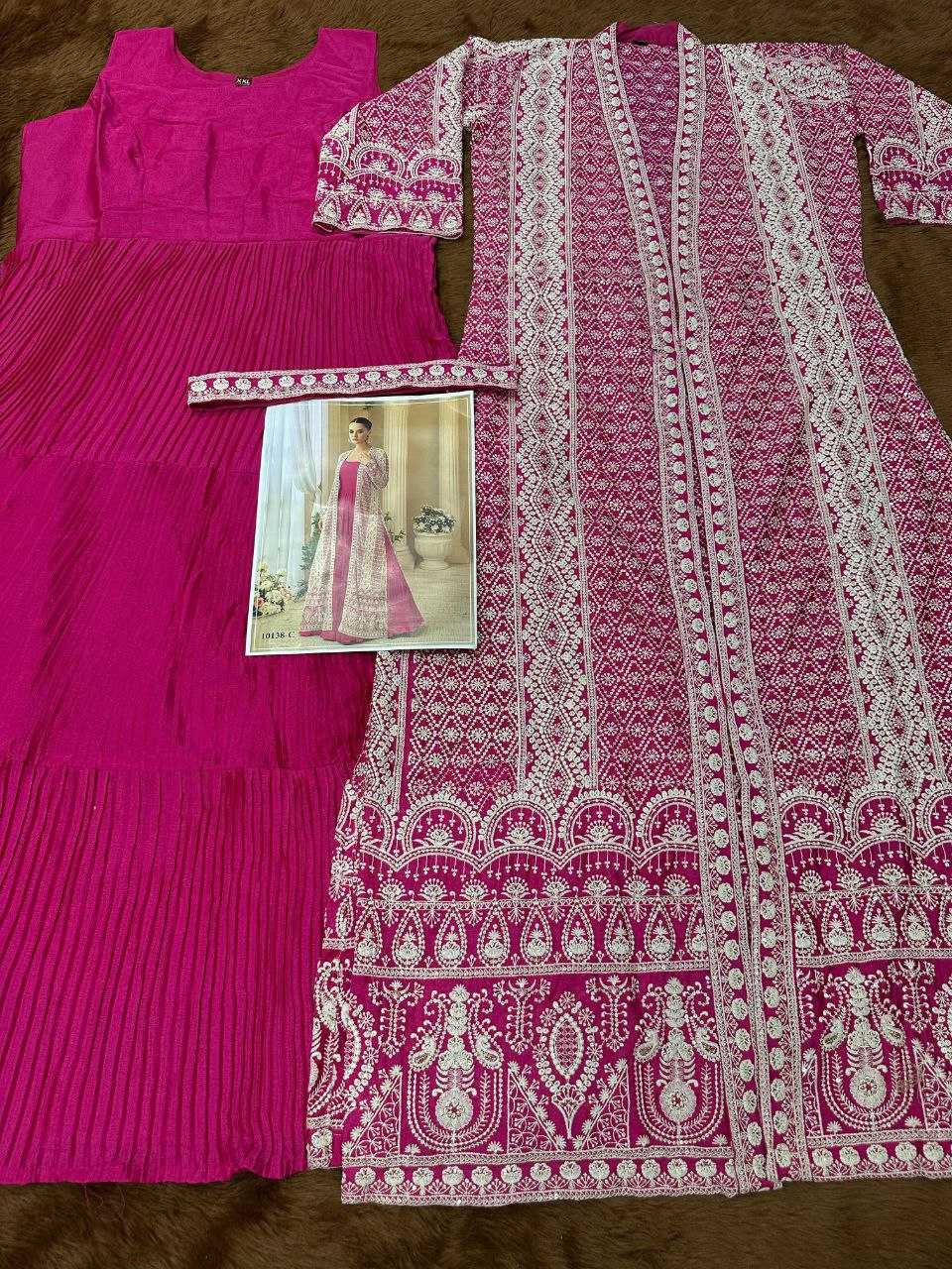 YNF Wholesale Chinon Evening Dresses KESH704 KASMIRA | Surat Manufacturer