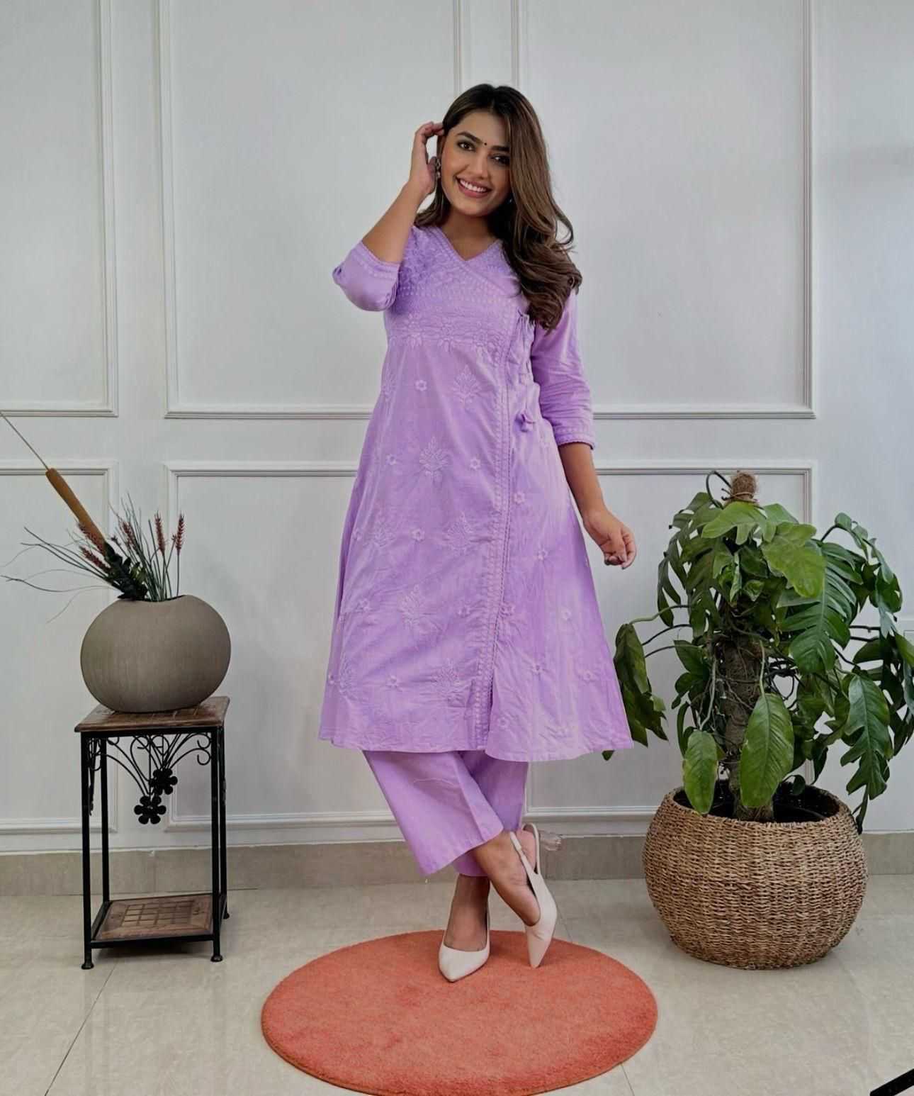 YNF Wholesale Cotton Casual Kurtis KESH684 chikankari | Surat Manufacturer