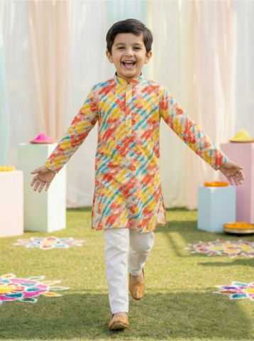 YNF Wholesale Cotton Boys Kurta Pyjama RIN223 Boys Kurta Pajama | Surat Manufacturer