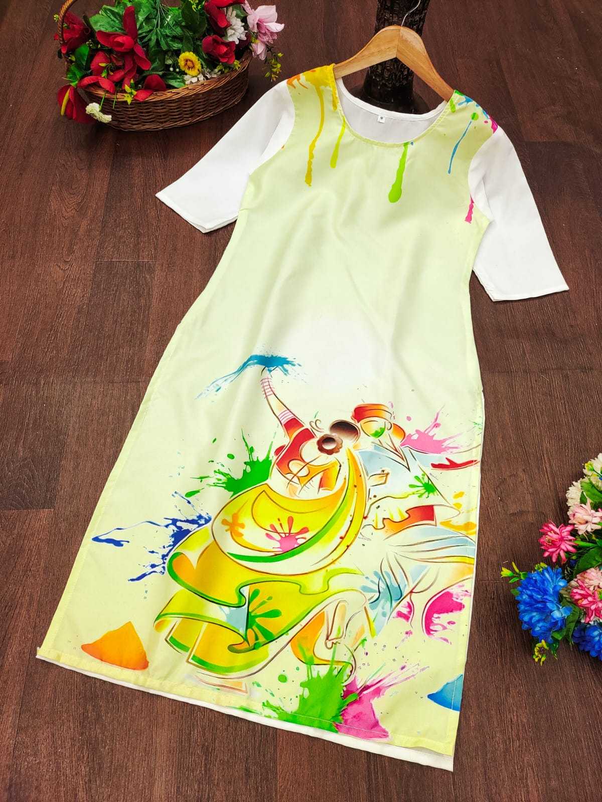 YNF Wholesale Crepe Festive Kurtis RIN235 129 | Surat Manufacturer