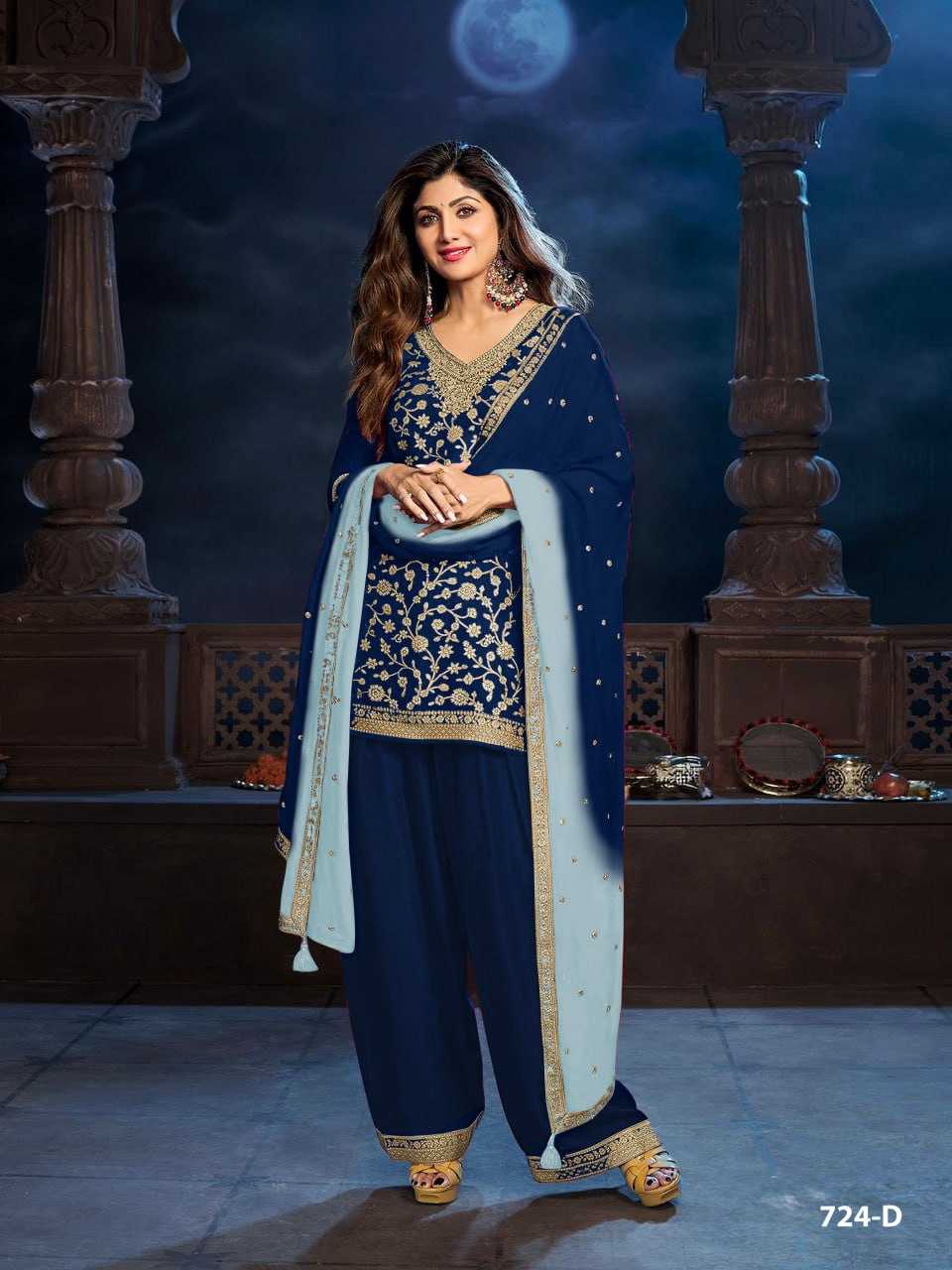YNF Wholesale Dola Silk Pure Viscos Shilpa Shetty Collections KESH704 SITARAH 724 | Surat Manufacturer