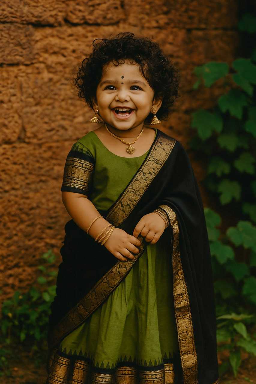YNF Wholesale Lichi Silk Kids Lehenga KESH642 008 | Surat Manufacturer