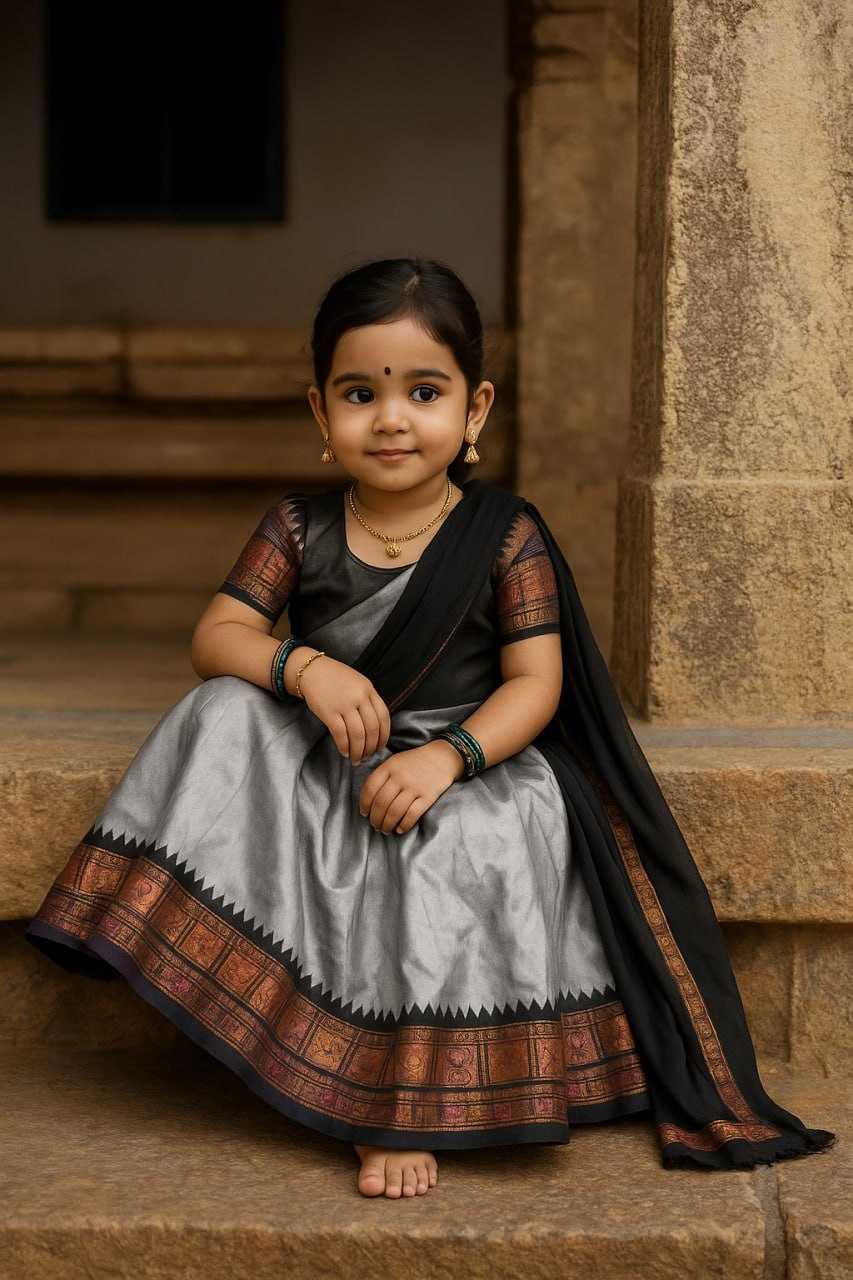 YNF Wholesale Lichi Silk Kids Lehenga KESH642 008 | Surat Manufacturer