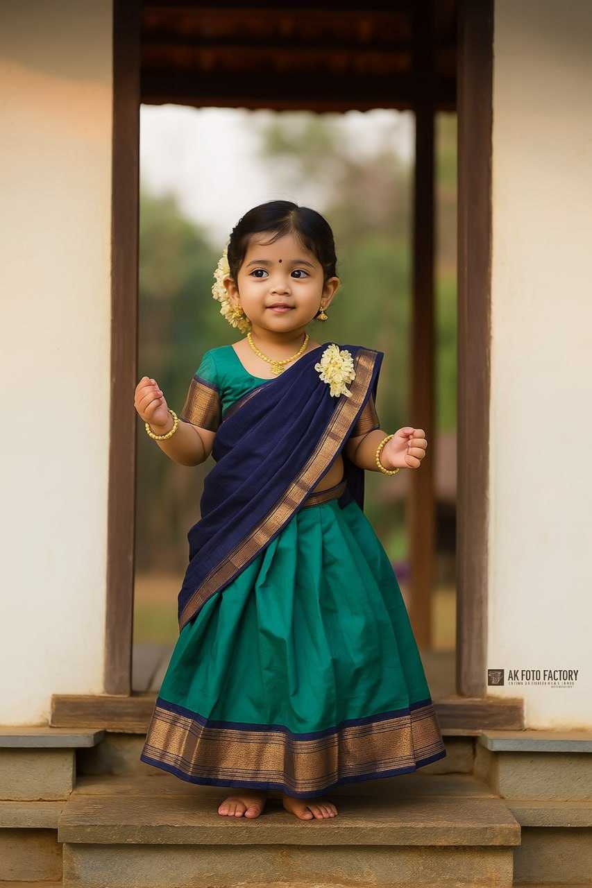 YNF Wholesale Lichi Silk Kids Lehenga KESH642 008 | Surat Manufacturer