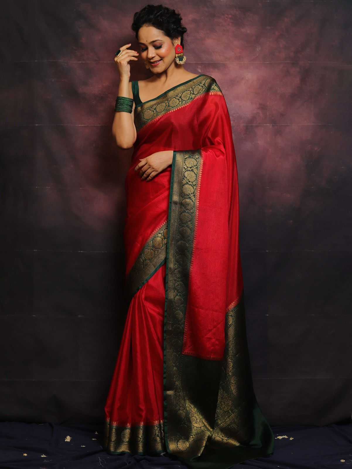 YNF Wholesale Nylon Designer Sarees KESH577 939 | Surat Manufacturer