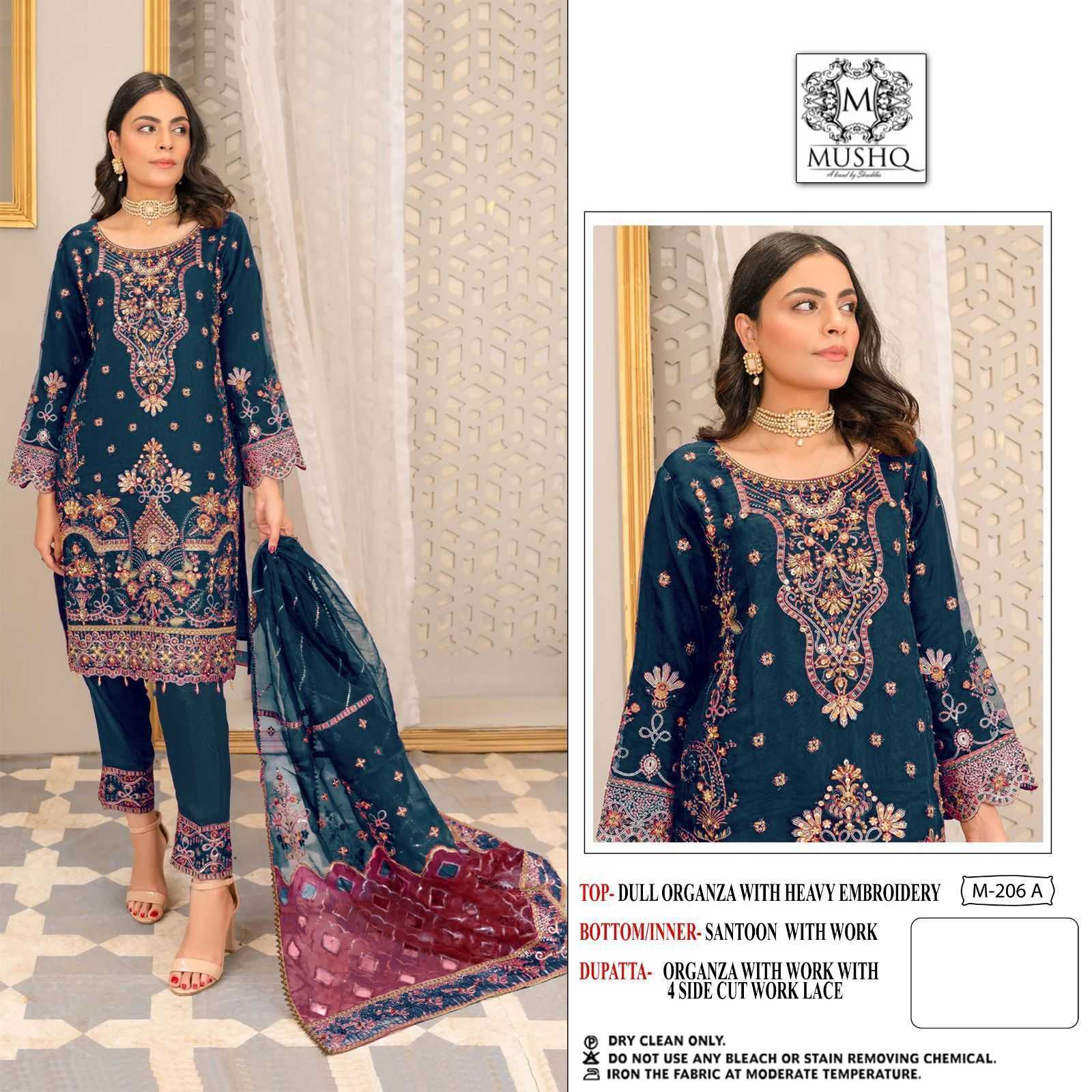 YNF Wholesale Organza Designer Suits KESH586 SHRADDHA MUSHQ 206 | Surat Manufacturer
