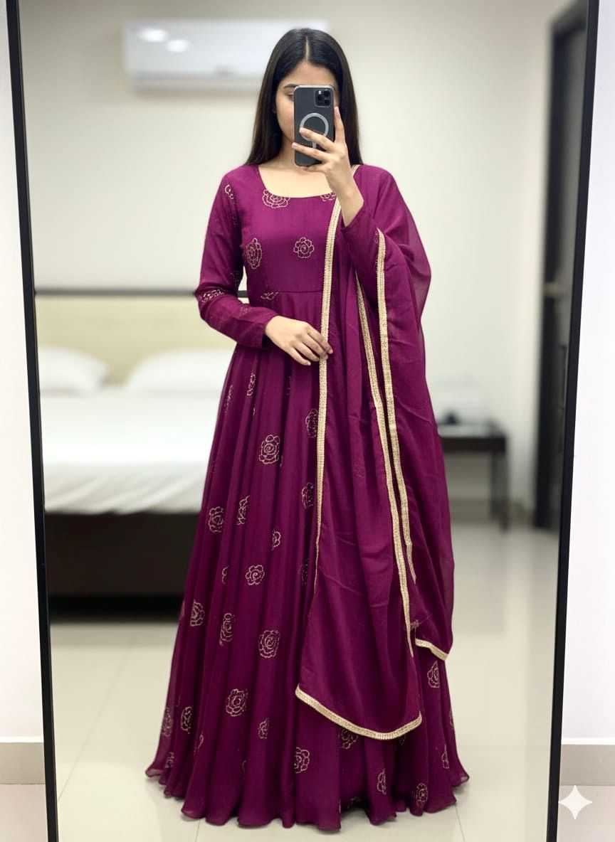 YNF Wholesale Rangoli Silk Silk Gowns KESH599 106 | Surat Manufacturer