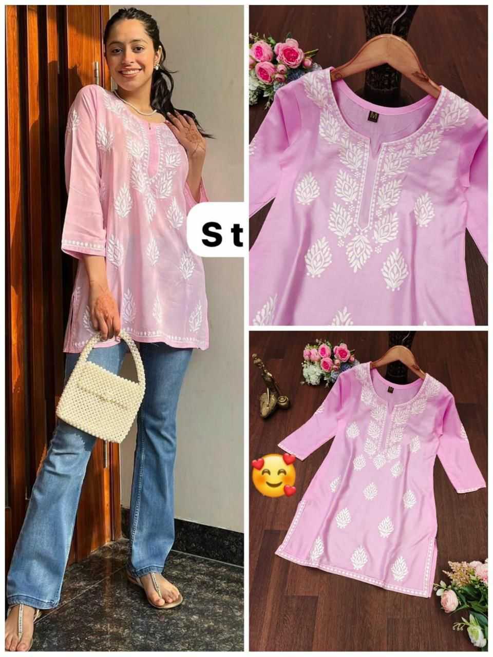 YNF Wholesale Rayon Rayon Kurtis KESH502 1107 | Surat Manufacturer