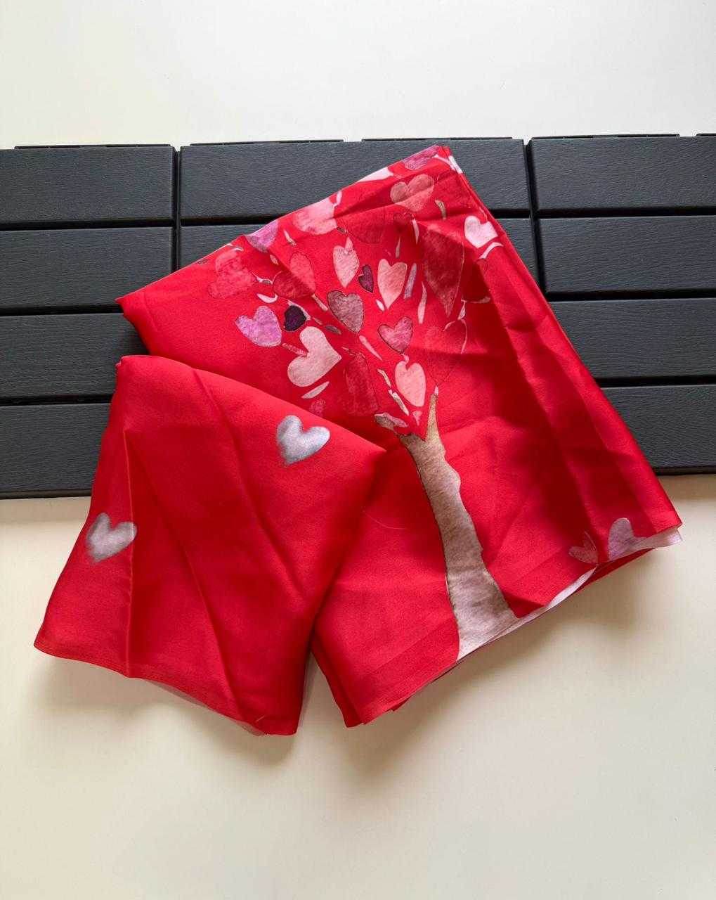 YNF Wholesale Satin Designer Sarees KESH681 Valentines | Surat Manufacturer