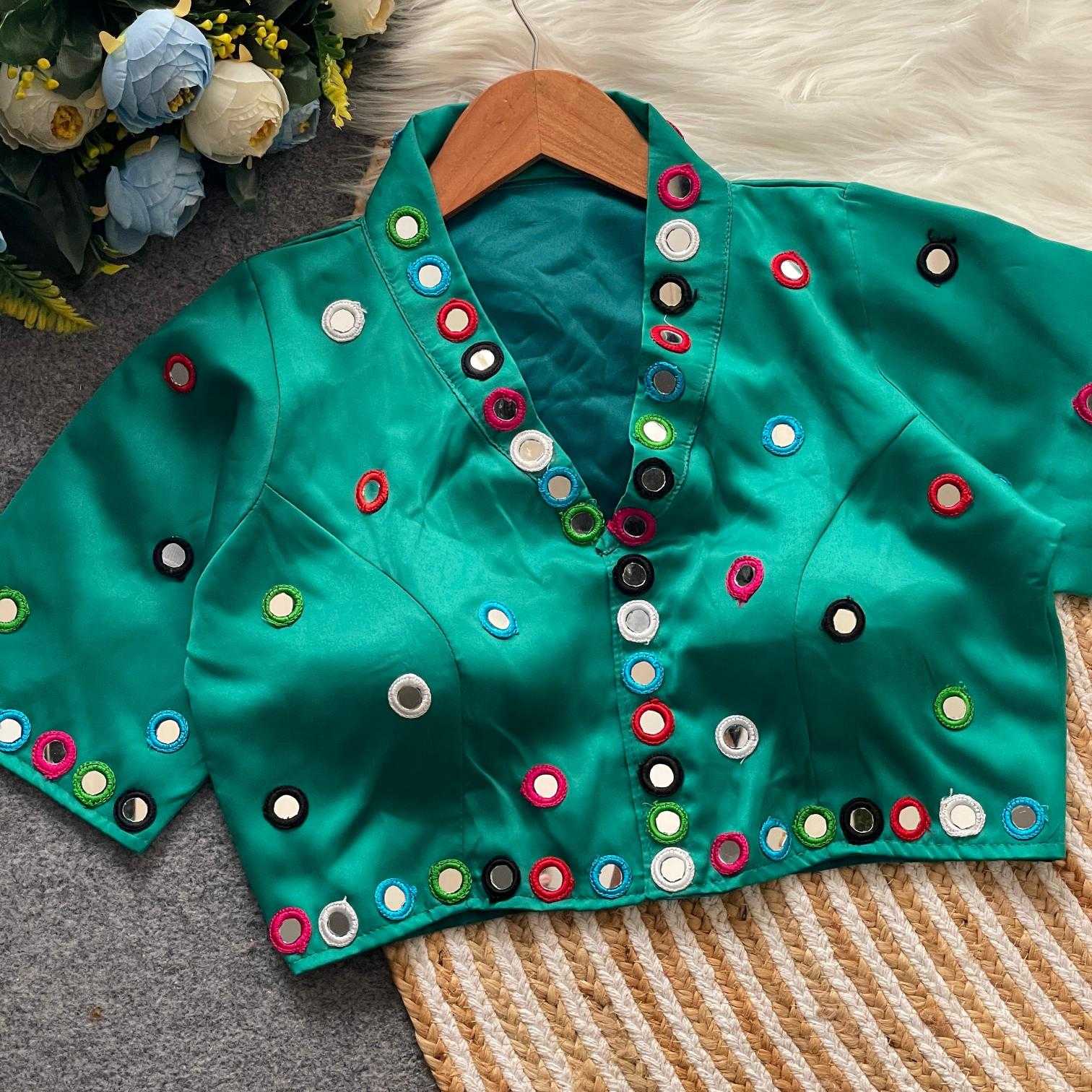 YNF Wholesale Satin Silk Blouse KESH411 SANTARA | Surat Manufacturer