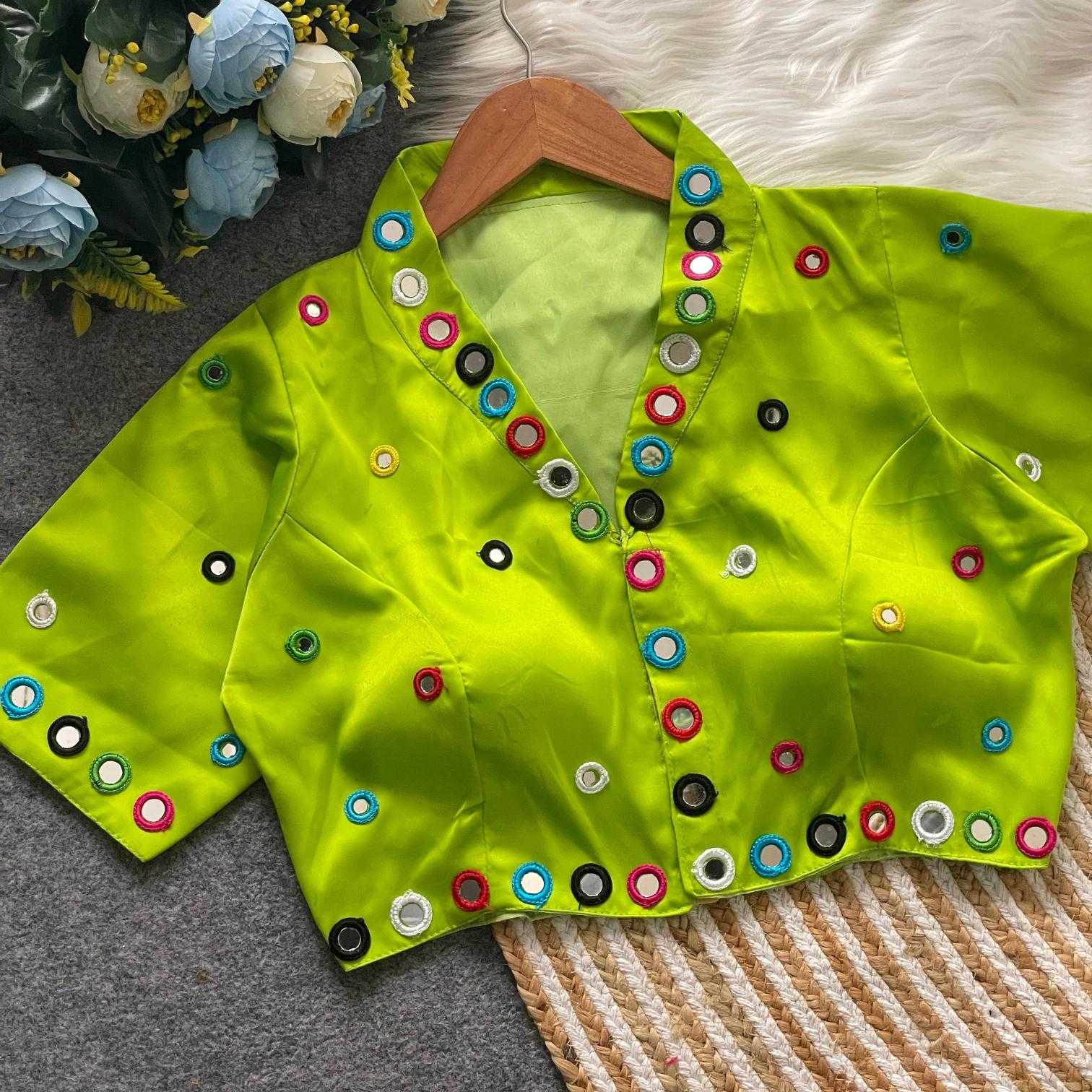 YNF Wholesale Satin Silk Blouse KESH411 SANTARA | Surat Manufacturer