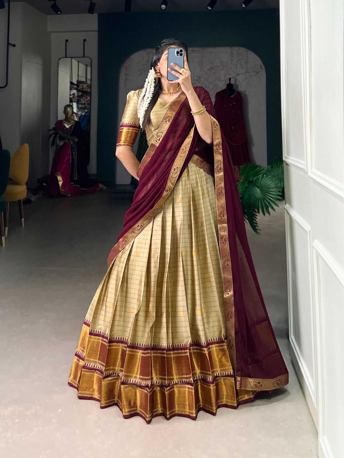 YNF Wholesale Silk Cotton Silk Lehenga KESH668 101 | Surat Manufacturer