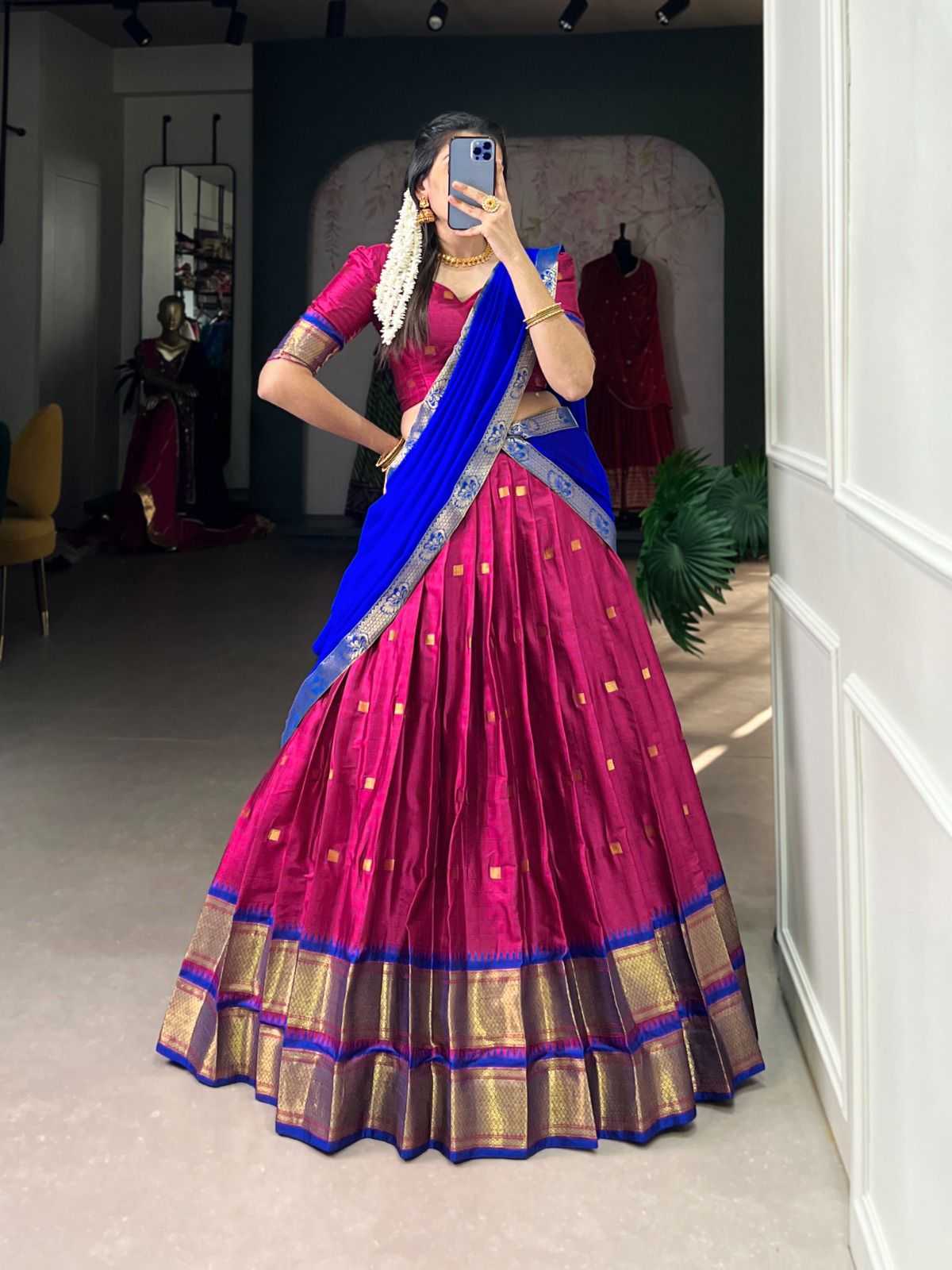 YNF Wholesale Silk Cotton Silk Lehenga KESH668 101 | Surat Manufacturer