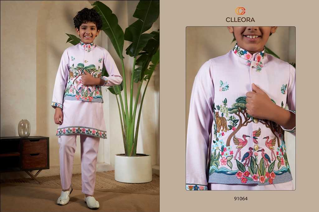 YNF Wholesale Silk Viscose Kids Traditional Outfits KESH481 CLLEORA ROYAL 91061 | Surat Manufacturer
