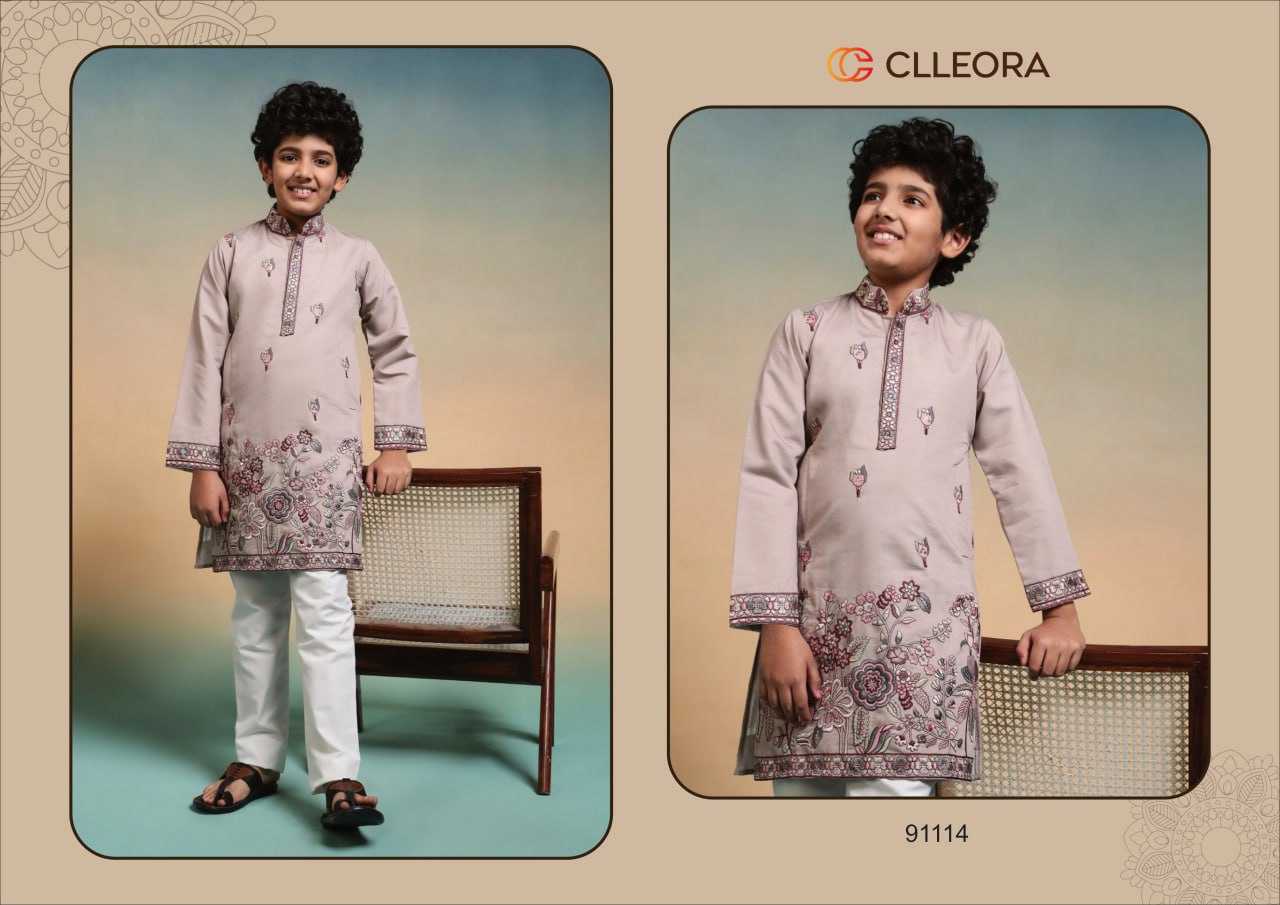 Ynf Silk Viscose  Kids Wear Wholesale Kids Ethnic Wear Kids Traditional Outfits Kids Kurta Pajama Manufacturer - YNF Online
