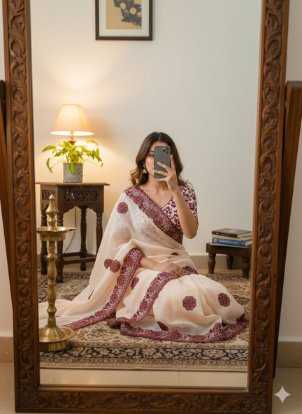YNF Wholesale Soft Cotton Embroidered Sarees KESH549 MALI | Surat Manufacturer