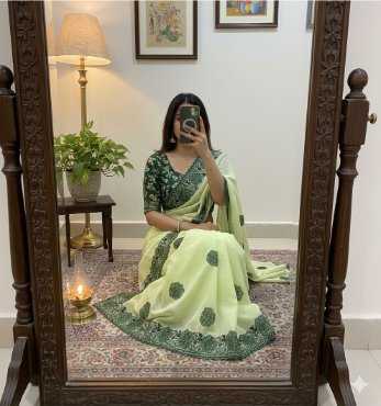 YNF Wholesale Soft Cotton Embroidered Sarees KESH549 MALI | Surat Manufacturer