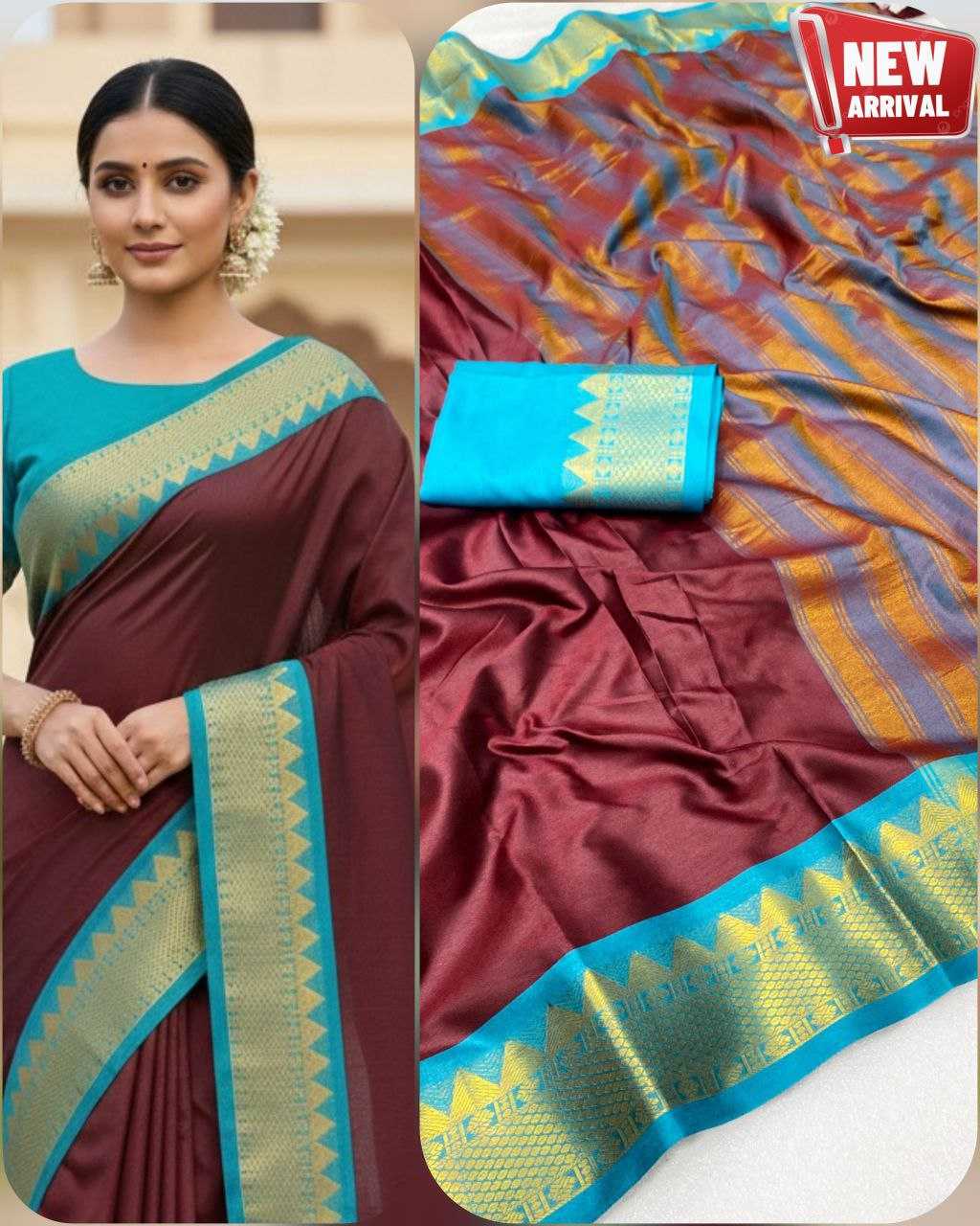 YNF Wholesale Soft Cotton Silk Cotton Sarees KESH554 TRISHUL | Surat Manufacturer