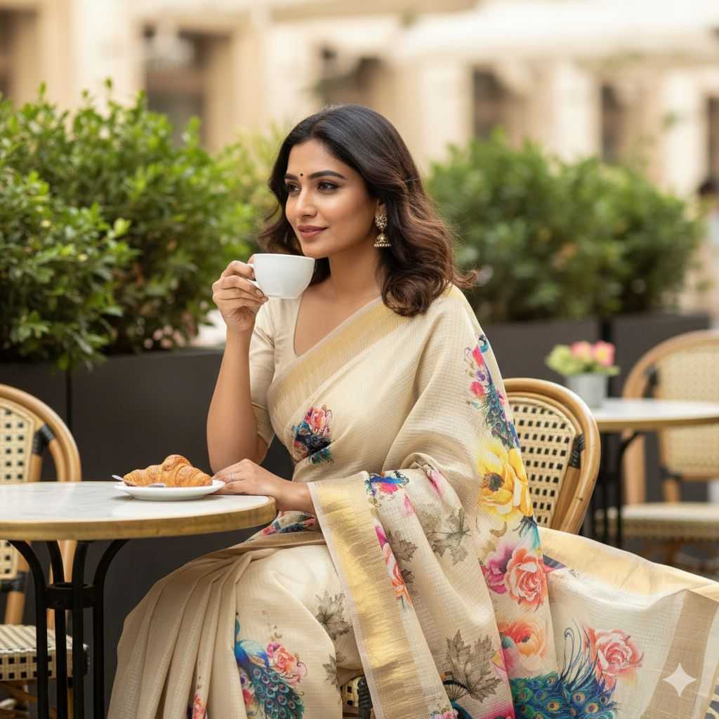 YNF Wholesale Soft Kota Printed Sarees KESH716 MALAI | Surat Manufacturer