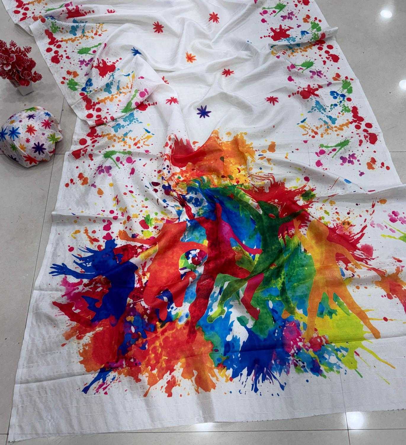 YNF Wholesale Tussar Silk Tussar Silk Sarees KESH716 HOLI | Surat Manufacturer