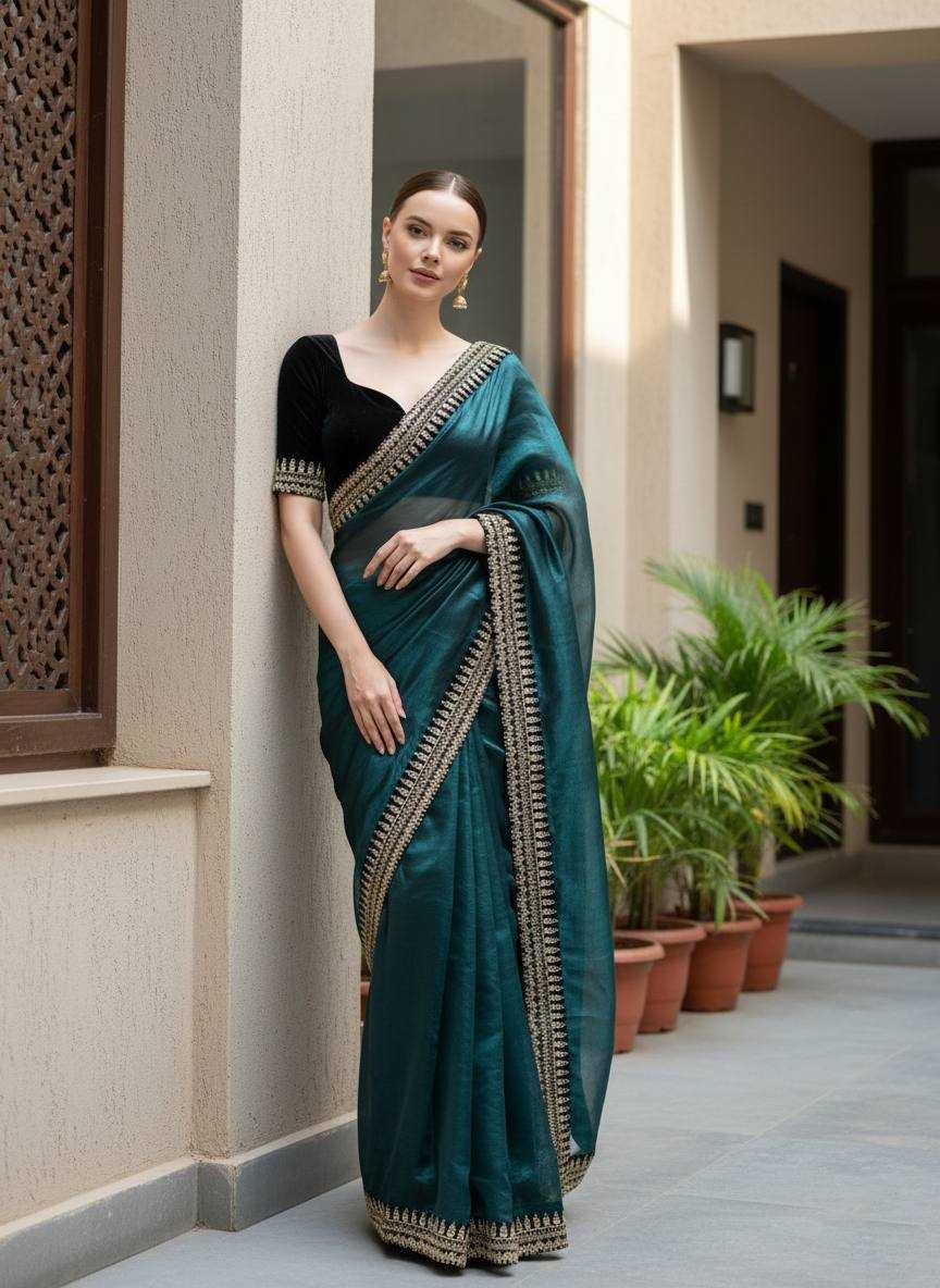 YNF Wholesale Twill Net Net Sarees KESH621 6034 | Surat Manufacturer