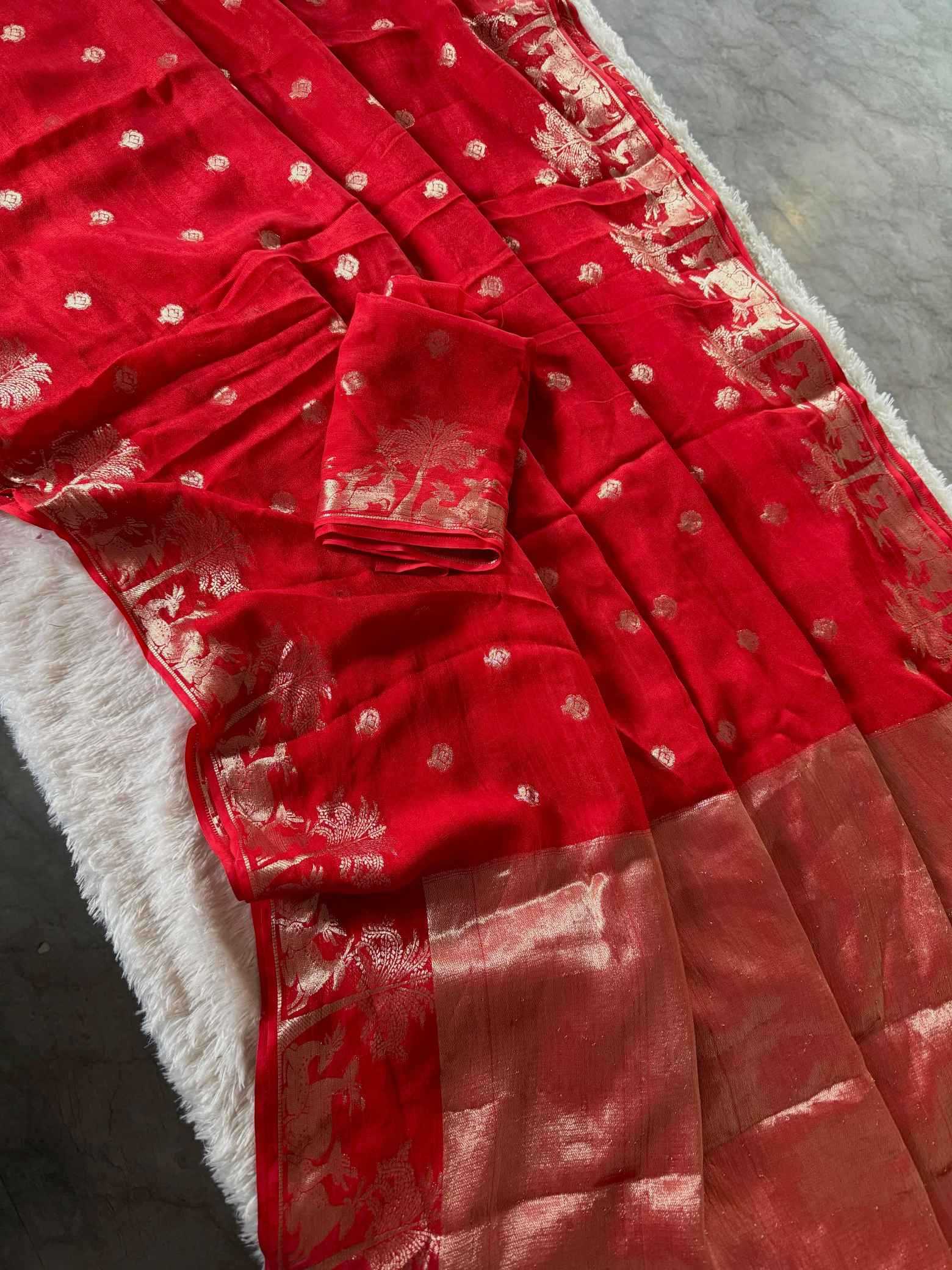 YNF Wholesale Viscose Designer Sarees KESH676 GAJERA | Surat Manufacturer