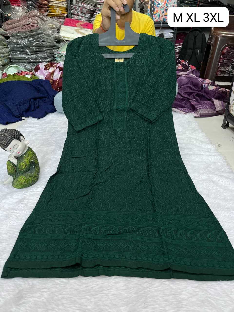 YNF Wholesale Viscose Rayon Festive Kurtis KESH720 102 | Surat Manufacturer