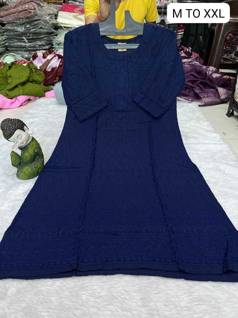 YNF Wholesale Viscose Rayon Festive Kurtis KESH720 102 | Surat Manufacturer