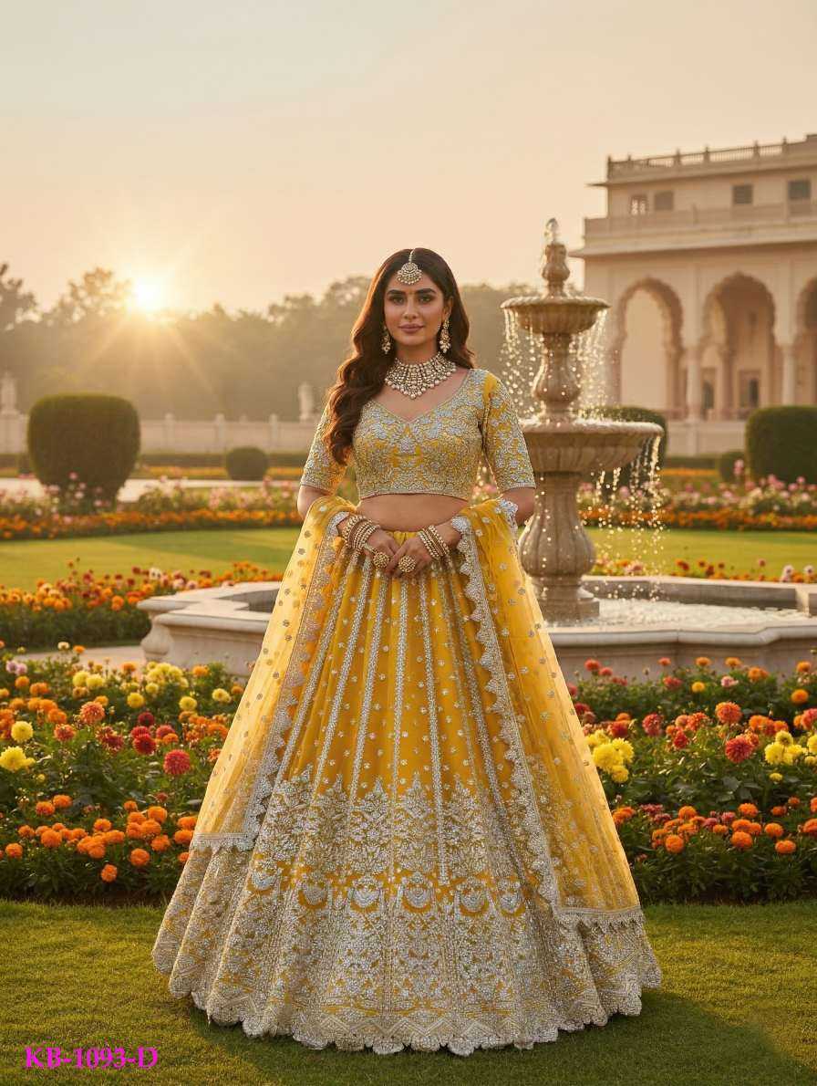 YNF Wholesale Butterfly Net Embroidered Lehenga KESH630 1093 | Surat Manufacturer