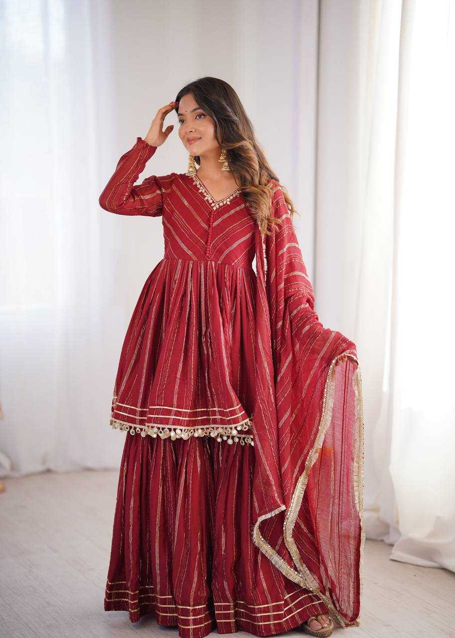 YNF Wholesale Chanderi Silk Designer Suits KESH499 5300 | Surat Manufacturer