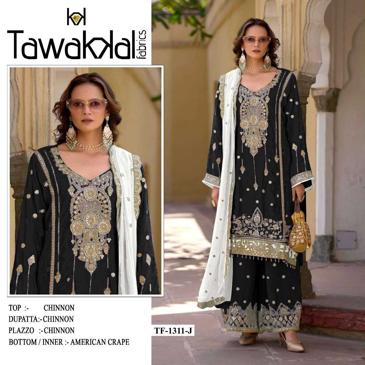 YNF Wholesale Chinon Pakistani Suits RIN236 1311 | Surat Manufacturer