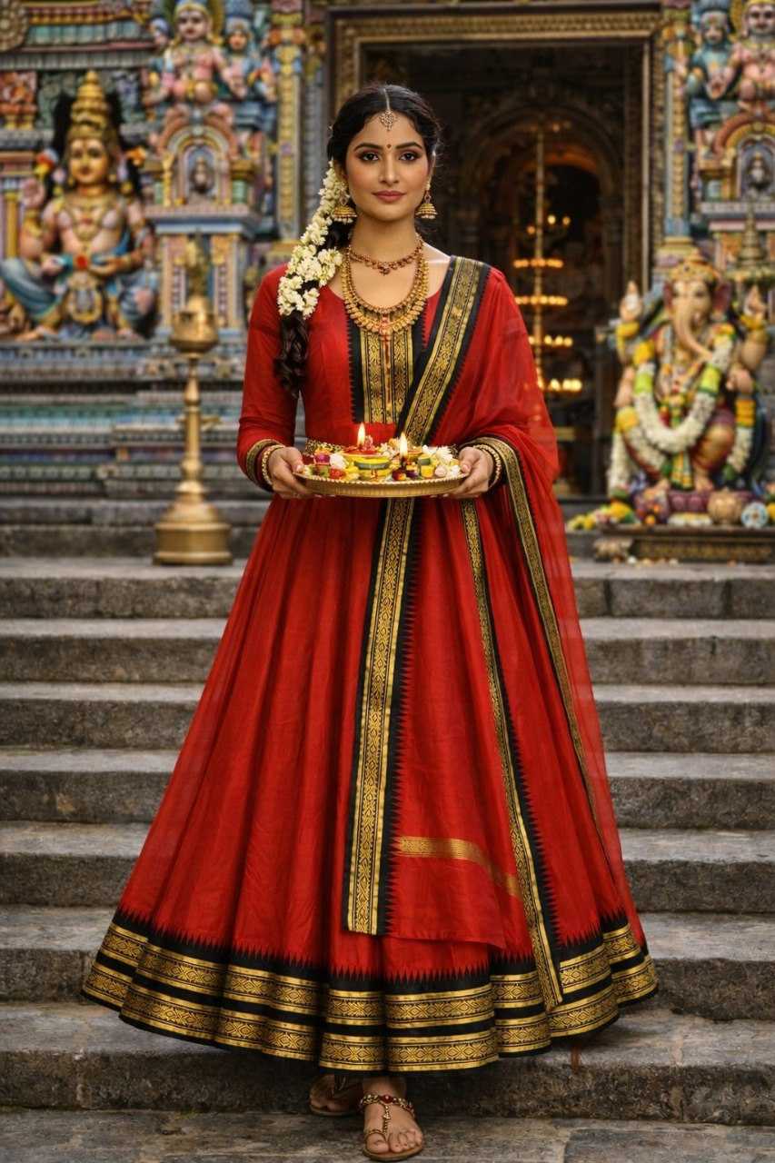YNF Wholesale Cotton Embroidery Gowns KESH738 Prinshi | Surat Manufacturer