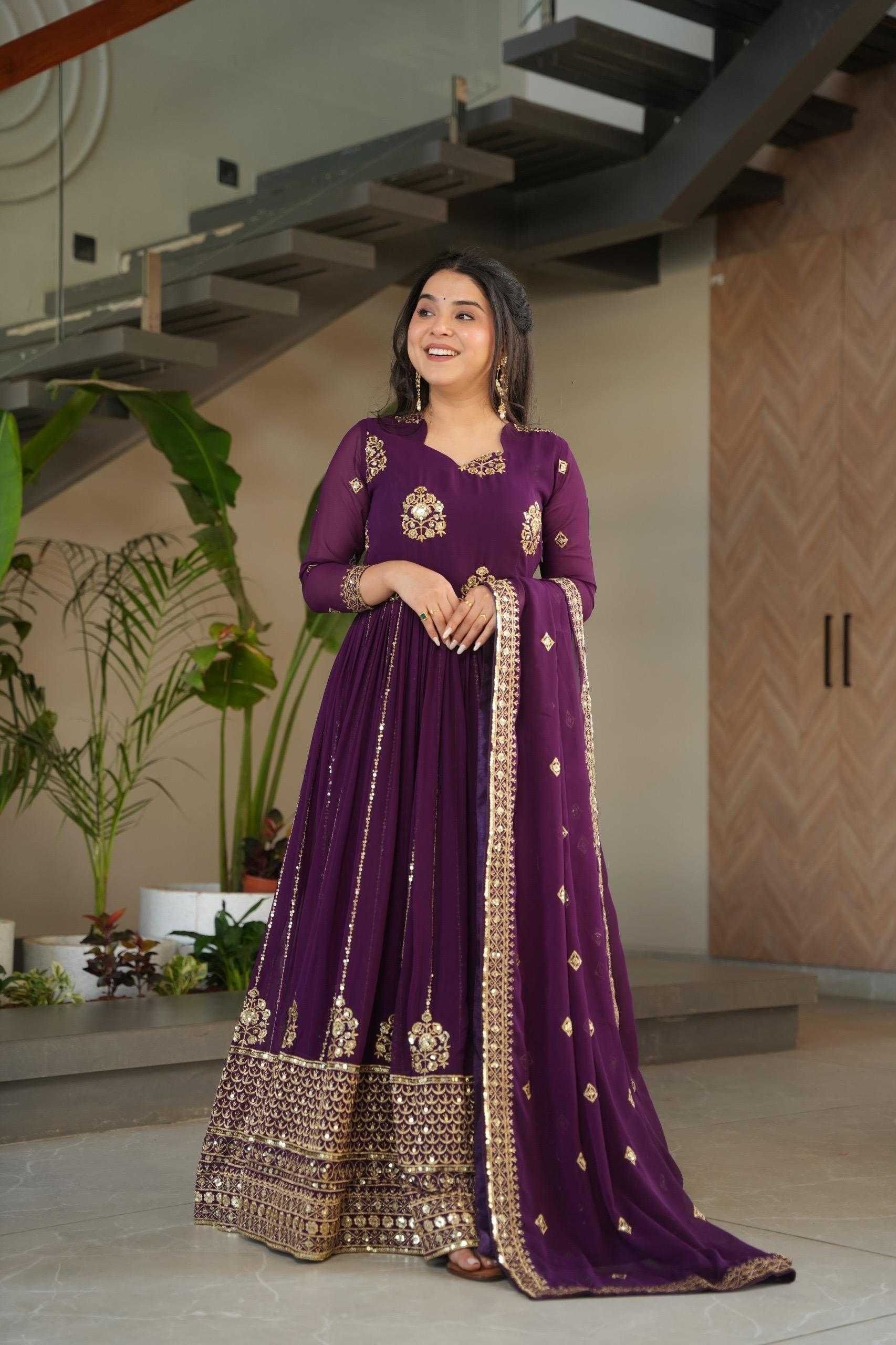 YNF Wholesale Faux Blooming Designer Gowns KESH491 9262 | Surat Manufacturer