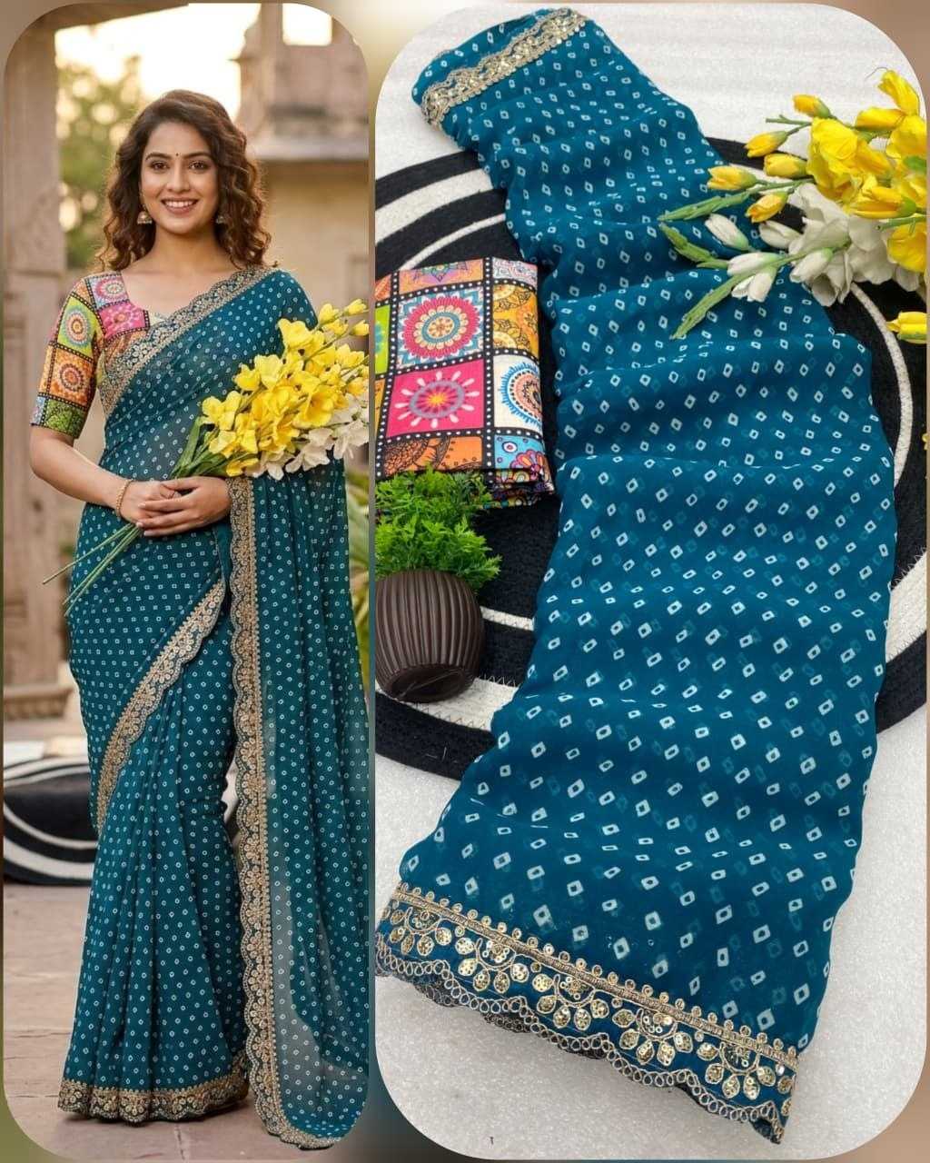 YNF Wholesale Georgette Printed Sarees KESH554 SOMYA | Surat Manufacturer