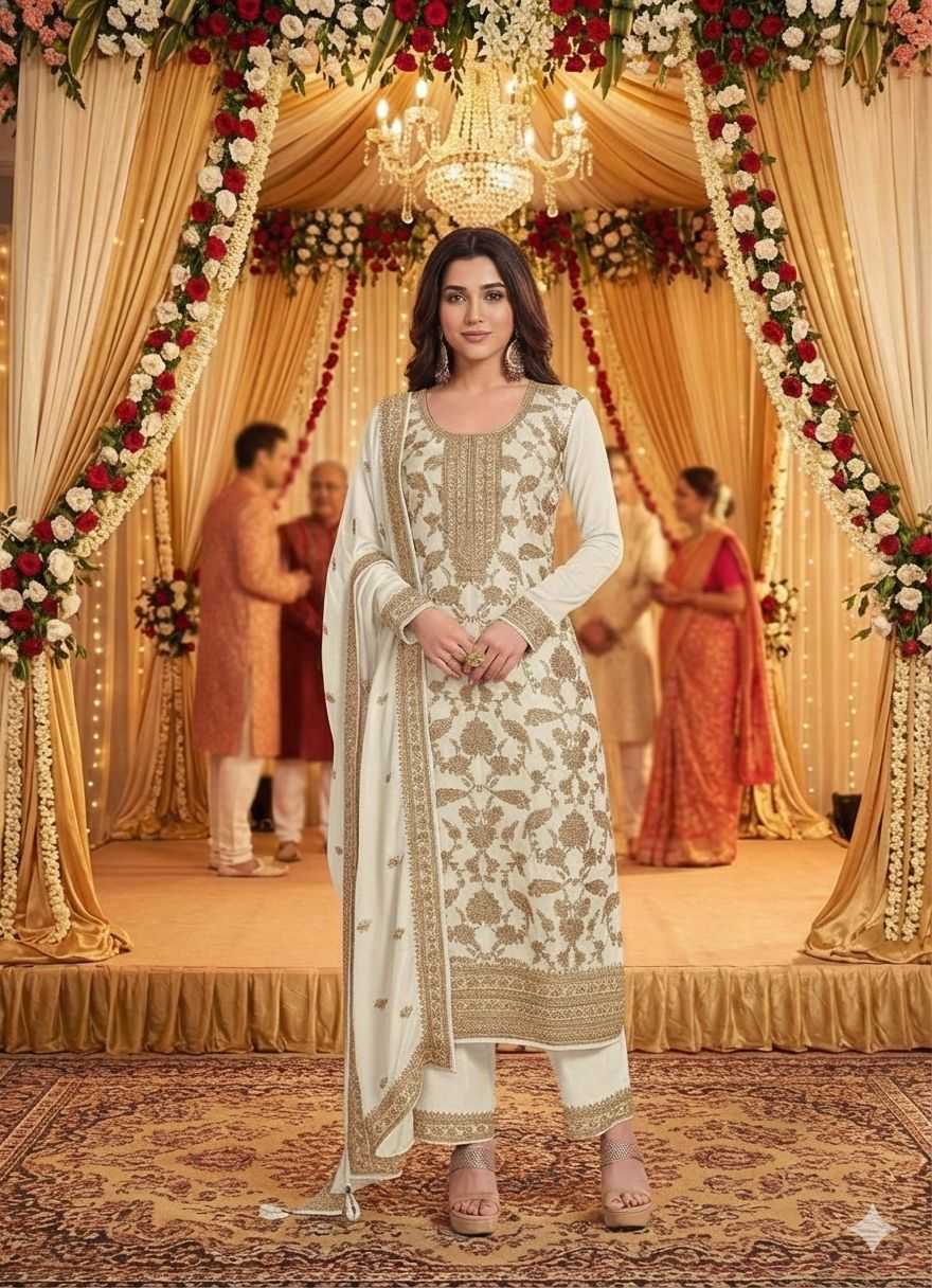 YNF Wholesale Jacquard Unstitched Suits RIN236 1306 | Surat Manufacturer
