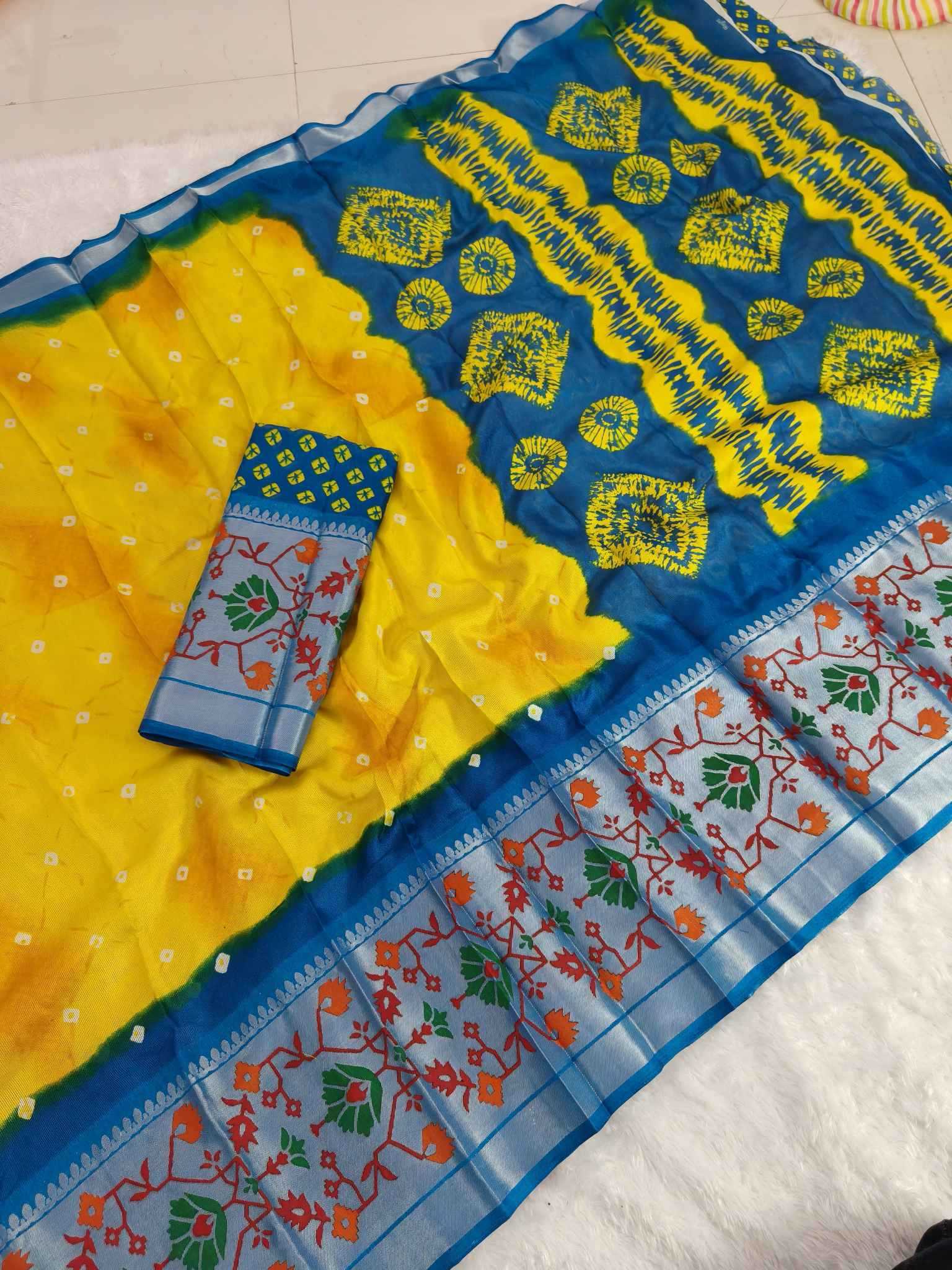 YNF Wholesale Kora Silk Kora Silk Sarees KESH673 GOLD DUST BRASSO | Surat Manufacturer