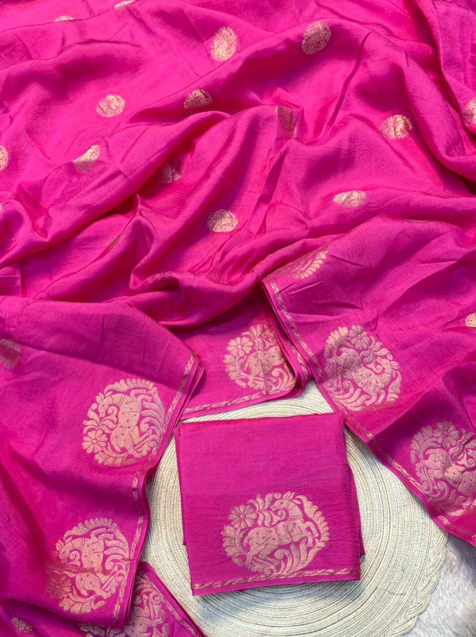 YNF Wholesale Muslin Silk Traditional Silk Sarees KESH671 Aaradhya | Surat Manufacturer
