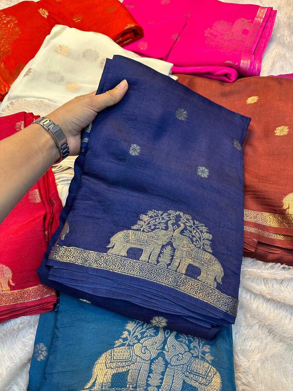 YNF Wholesale Muslin Silk Traditional Silk Sarees KESH671 Saumya | Surat Manufacturer