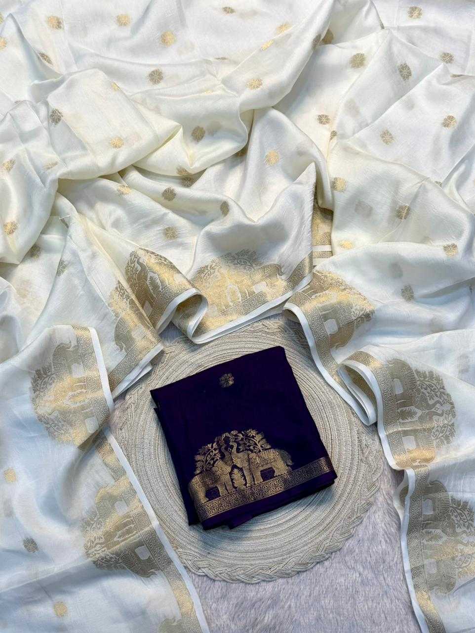 YNF Wholesale Muslin Silk Muslin Silk Saree KESH671 Zainah | Surat Manufacturer