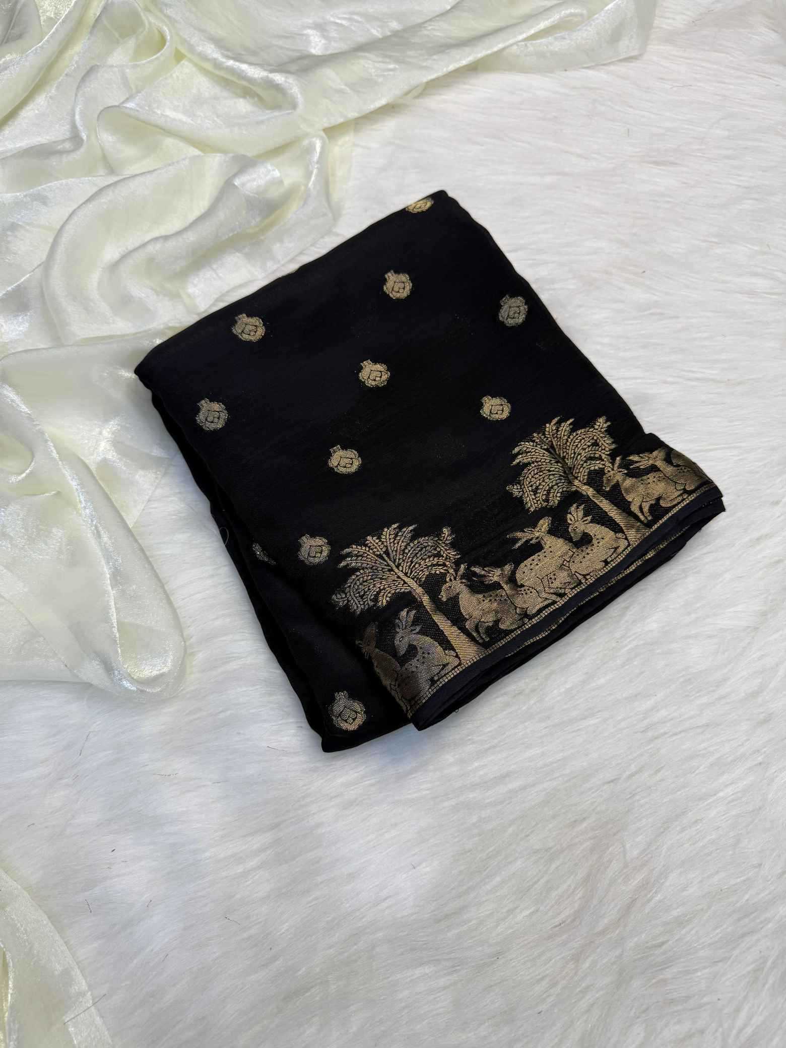YNF Wholesale Muslin Silk Muslin Silk Saree KESH676 Aamra | Surat Manufacturer