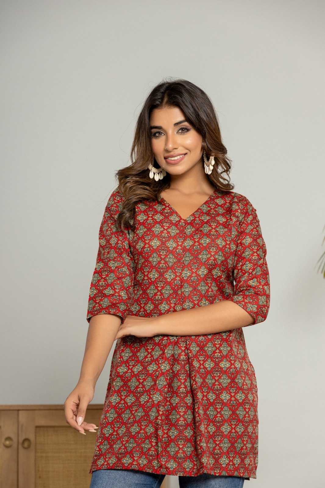 YNF Wholesale Poly Rayon Tops KESH738 Mustard | Surat Manufacturer
