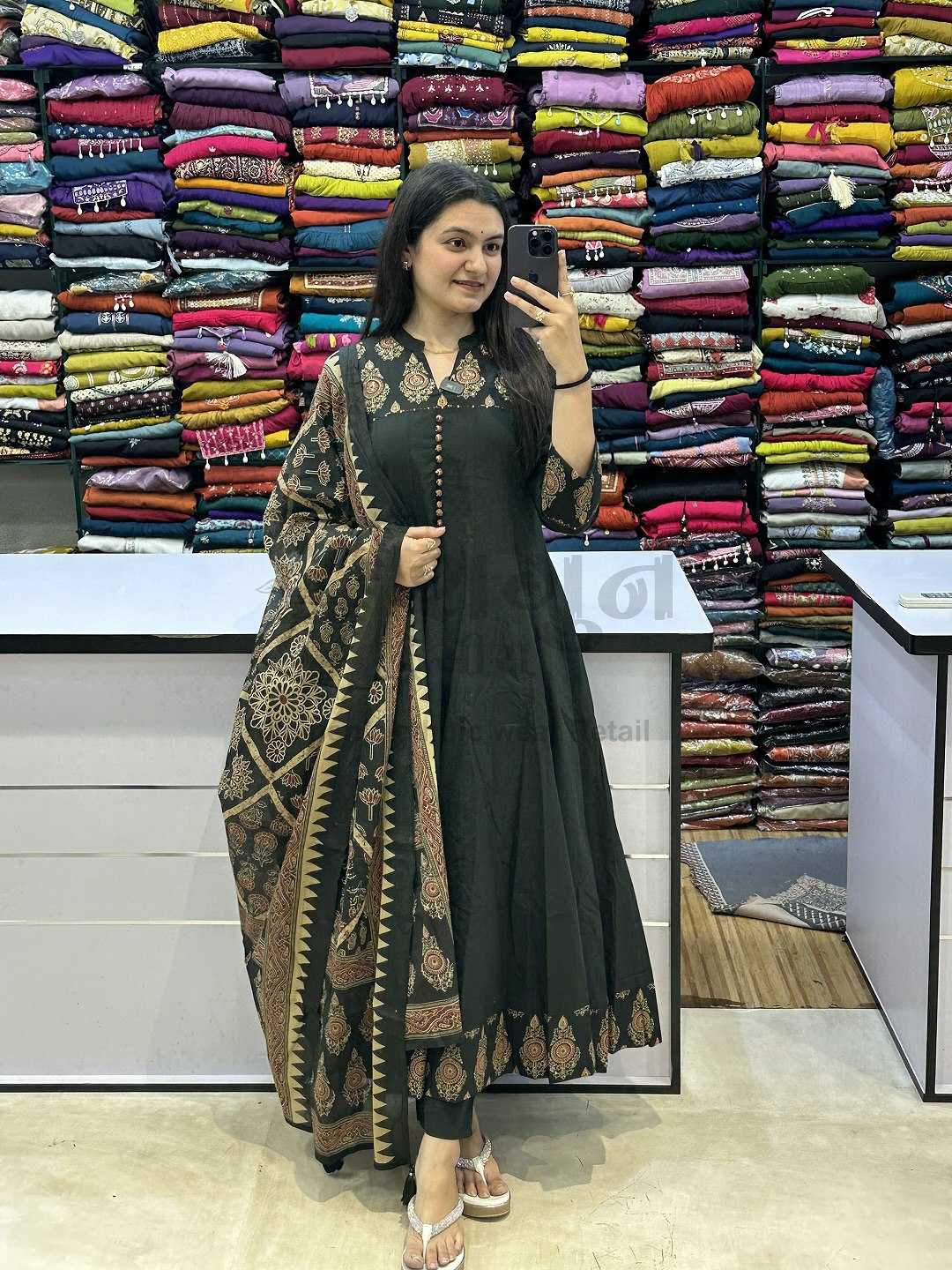 YNF Wholesale Pure Cotton Cotton Suits KESH562 ANARAKLI | Surat Manufacturer