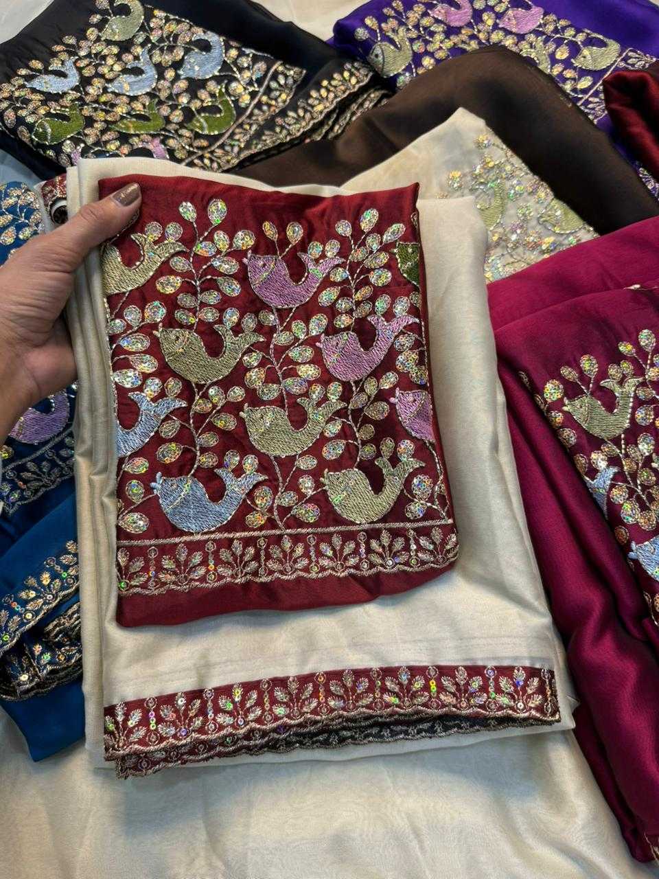 YNF Wholesale Rangoli Silk Embroidered Sarees KESH691 142 | Surat Manufacturer