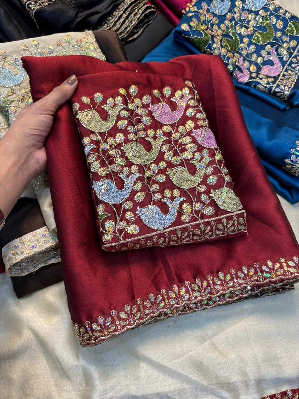 YNF Wholesale Rangoli Silk Embroidered Sarees KESH691 142 | Surat Manufacturer