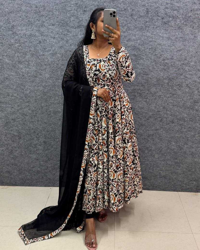 YNF Wholesale Reyon Cotton Georgette Gown KESH103 REYON | Surat Manufacturer