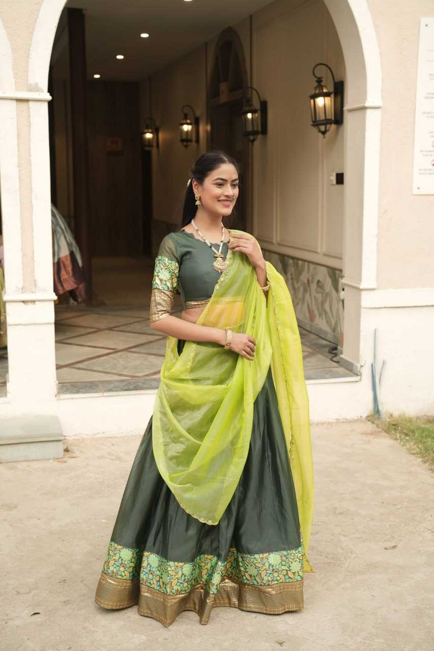 YNF Wholesale Shimmer silk Wedding Lehenga RIN119 8134 | Surat Manufacturer