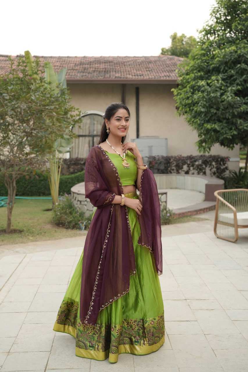 YNF Wholesale Shimmer silk Wedding Lehenga RIN119 8134 | Surat Manufacturer