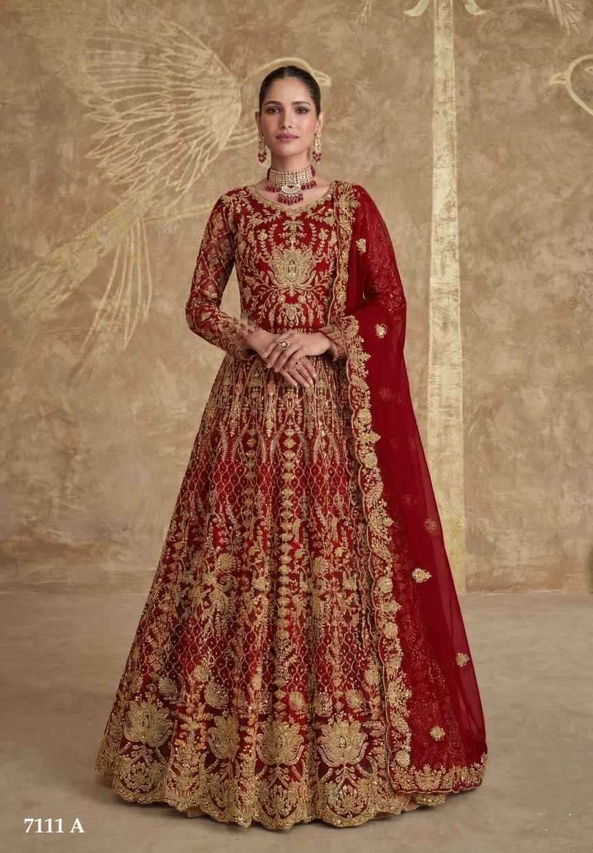 YNF Wholesale Soft Butter Silk Anarkali Suits KESH630 7111 Senhora | Surat Manufacturer