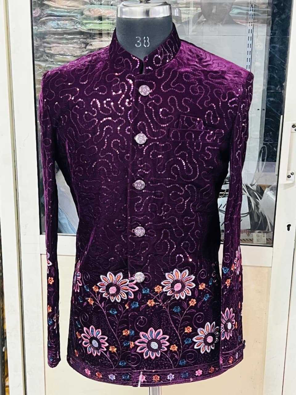 YNF Wholesale Velvet Mens Ethnic Jackets KESH650 jodhpuri | Surat Manufacturer