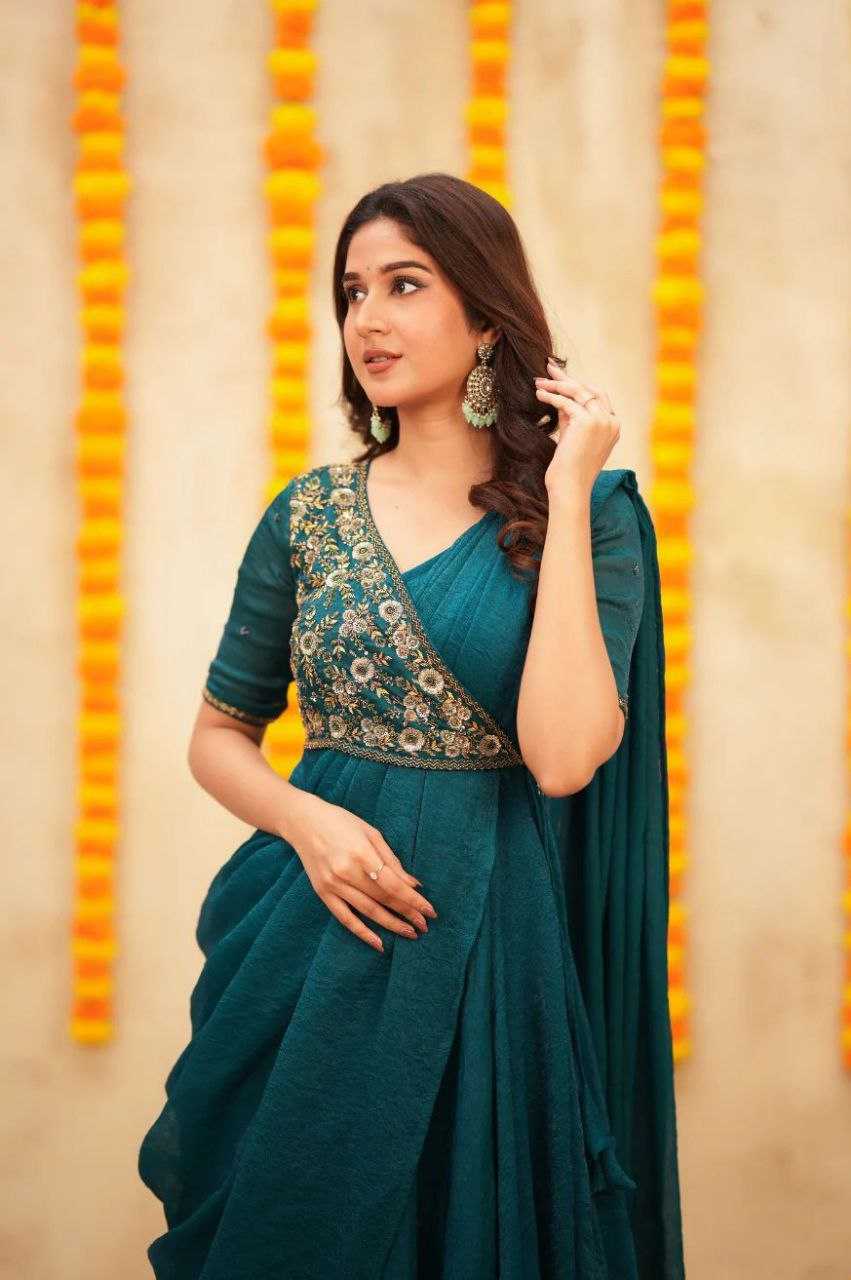 YNF Wholesale Vichitra Silk Designer Sarees KESH103 DRAP | Surat Manufacturer